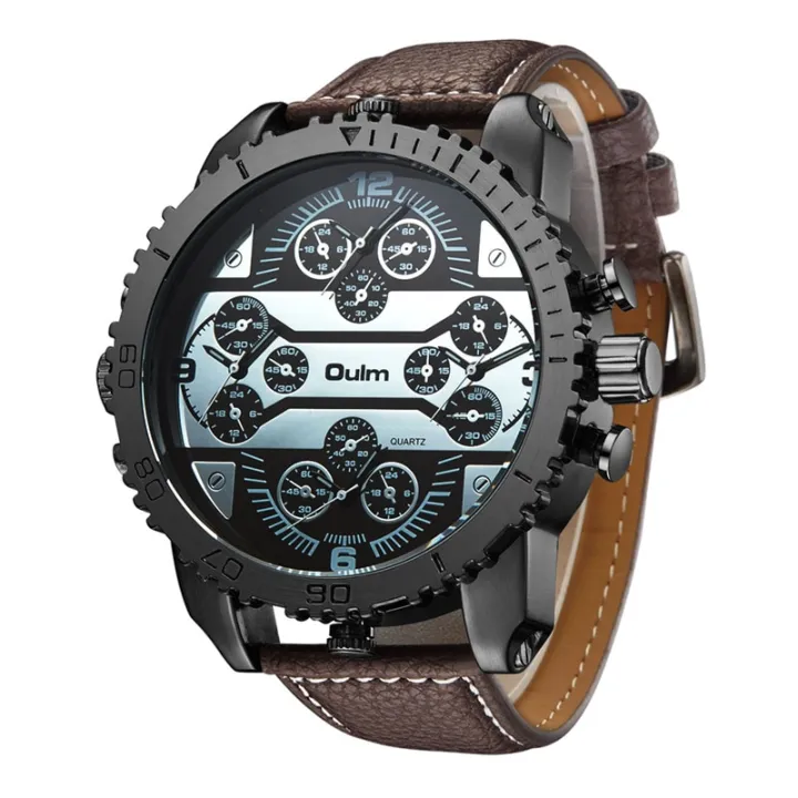 Oulm%20Big%20Size%20Large%20Dial%20Men%20Watches%204%20Time%20Zone%20Quartz%20Watch%20Male%20Clock%20Casual%20Leather%20Sport%20Men's%20Wristwatches%20-%20Image%208