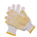 Full Finger Dotted Cotton Knitted Gloves Work Durable Anti-Slip And Anti-Cut Working Safety Hand Gloves. 