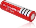 3.7V 18650 6800mAh Lithium Rechargeable Battery 1Pis. 