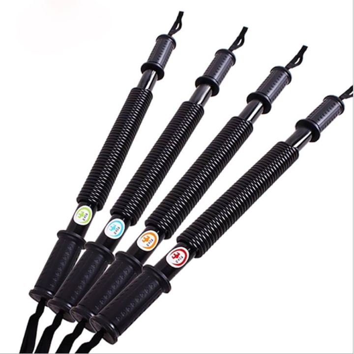 Power Twister 40 kg Black Spring Arm Strength Hand Gripper Arm Power Blaster Fitness Equipment Gym Expander