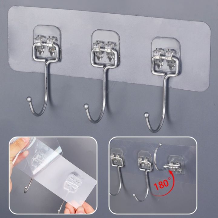 Durable%20PVC%20Waterproof%20Wall%20Mounted%20Towel%20Hook%20%20Self-Adhesive%20Strong%20Load%20Bearing%20Hook%20Kitchen%20Multipurpose%20Row%20Bracket%20-%20Image%205