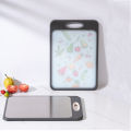 GC Double-Sided Cutting Board 2-in-1 304 Stainless Steel Chopping Board And PP Cutting Board For Fruit, Vegetables, Meat, Multi-functional Kitchen Cutting Board. 