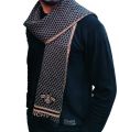 Black And Grey Winter Woolen Scarf, Soft Muffler Stylish Fashion Scarf For Men And Women.