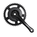 Bicycle Crank Set Single Speed 44T Crankset Aluminum Alloy 170mm Crank Cycling Replacement Parts. 