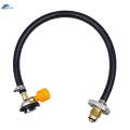 Refill Adapter Easy to Control Lightweight Refill Adapter Hose for Gas Tank Filling Gas Bottle. 