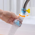 Water Filter Faucet-360-Degree Kitchen Water Filter- Size 11*4.7 cm- Material TRP+PP-01 Piece.