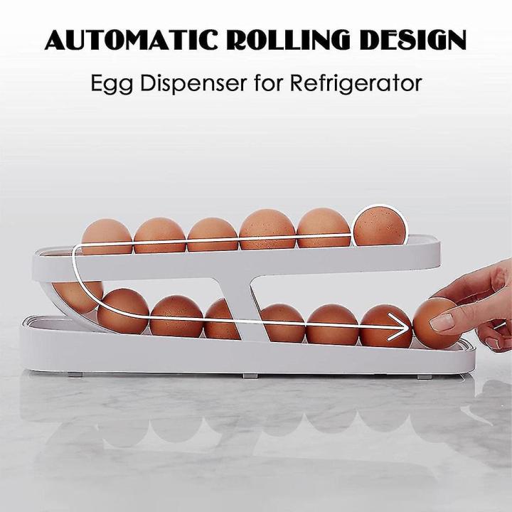 1Pcs%20Automatic%20Scrolling%20Egg%20Holder%20Rolldown%20Refrigerator%20Egg%20Dispenser%20Kitchen%20Egg%20Storage%20Box%20Egg%20Stand%20For%20Fridge%20Egg%20Tray%20-%20Image%205