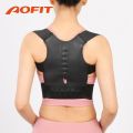 AOFIT Back Posture Corrector Adjustable Magnetic Shoulder Corrective Therapy Corset Brace Belt Lumbar Support.