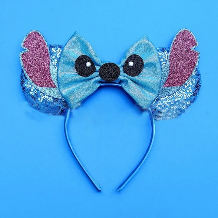 Disney%20Stitch%20Cartoon%20Headband%20Stretchy%20Girls%20Hair%20Accessories%20Anime%20Figure%20cosplay%20Hair%20band%20Children%20Birthday%20Party%20Gift%20toy%20-%20Image%204