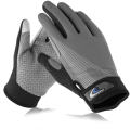 Anti-Slip Cycling Gloves Cricket Batting Gloves with TouchScreen Quality fabrics for Motor Bike Gloves Sports Shockproof Full Finger Breathable Glove for Men Woman.