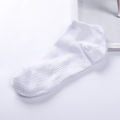 HoneyYami 1pair Men's Cotton Non-slip Yoga Socks With Grips Breathable Anti Skid Floor Socks For Pilates Gym Fitness Size 39-44.