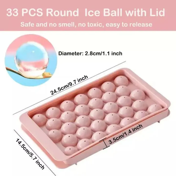 Round%20Ice%20Ball%20Tray%20Ice%20Cube%20Making%20Mold%20for%20Freezer%2033%20Grids%20Sphere%20Ice%20Cube%20Tray%20Maker%20-%20Best%20Quality%20Product%20-%20Image%205