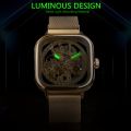 1pc Men's Mechanical Watch With Automatic Display, Ideal choice for Gifts. 