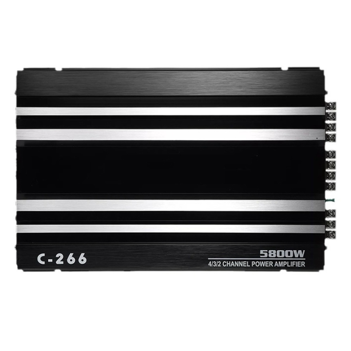 4-Channel Car Audio Amplifier 5800W High-Power Amplifier