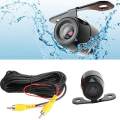 170° CMOS Mini Color Reverse Backup Car Front Rear View Camera Kit Night Vision. 