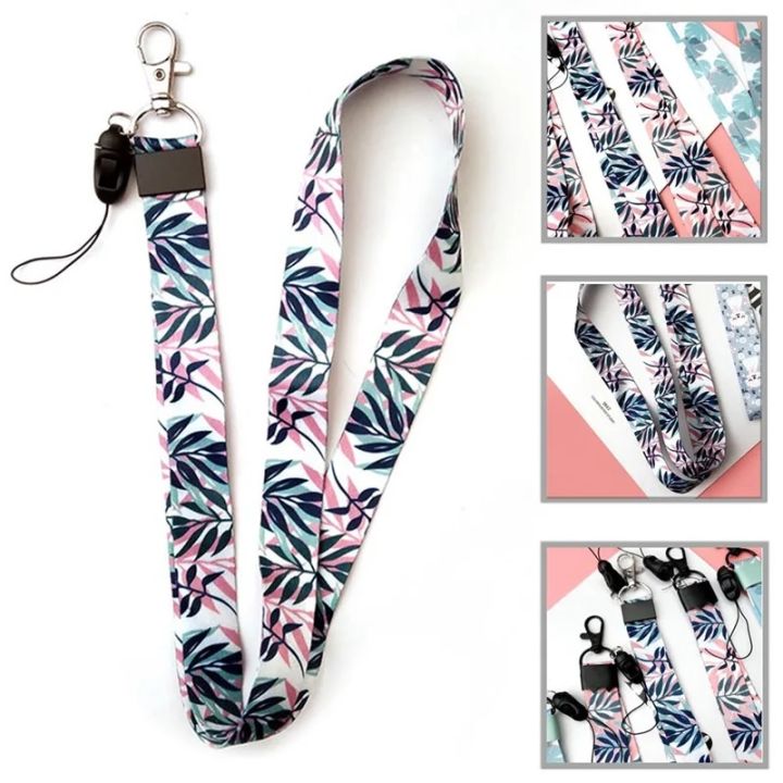 Mobile Phone Neck Strap Lanyard for ID Card key chain USB badge holder Keychain Straps Rope DIY Lariat Lanyard Hang Rope