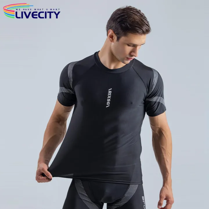 Bathing%20Suit%20Good%20Elasticity%20Printing%20Slim%20Fit%20T-shirt%20Swimming%20Trucks%20Set%20-%20Image%204