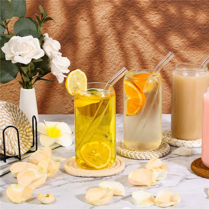 8%20Pcs%20Drink%20Coasters%20with%20Holder,%204%20Colors%20Absorbent%20Coasters%20for%20Drinks,%20Cotton%20Woven%20Coaster%20Set%20for%20Home%20Decor%20A%20-%20Image%203