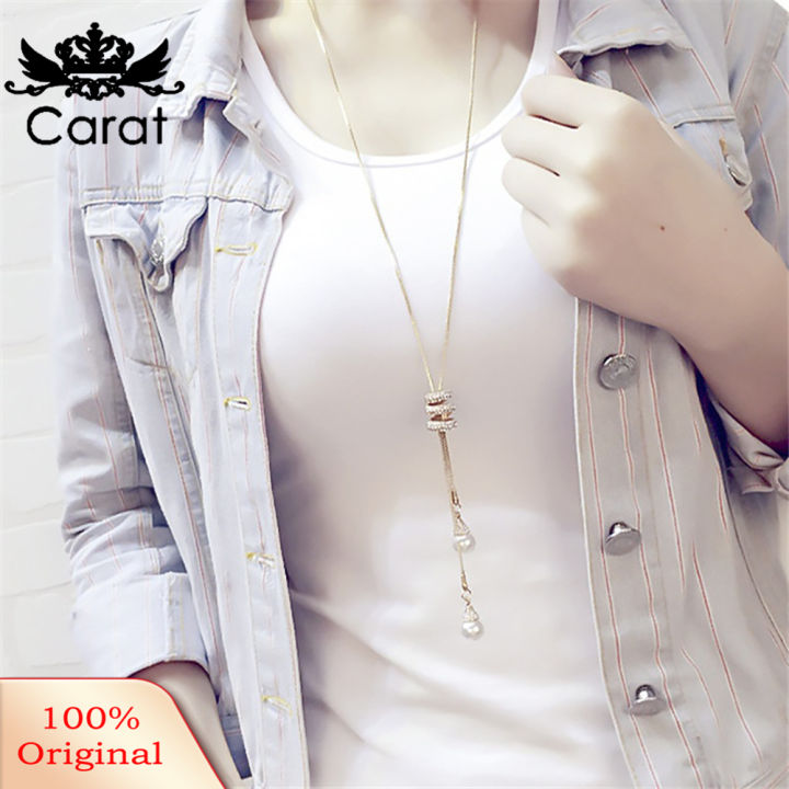Fashion%20Charm%20Rhinestone%20Faux%20Pearls%20Pendant%20Long%20Neckle%20Women%20Sweater%20Chains%20-%20Image%203