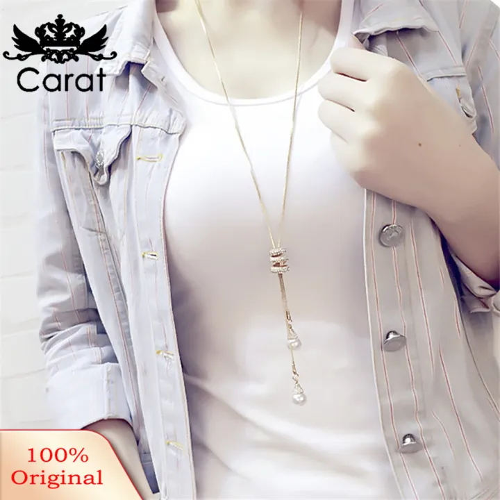 Fashion%20Charm%20Rhinestone%20Faux%20Pearls%20Pendant%20Long%20Neckle%20Women%20Sweater%20Chains%20-%20Image%203
