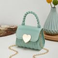 Fashion Mini Handbags PVC Crossbody Coin Purse Solid Color Handbag Plastic Small Chain Jelly Bag for Girl Wholesale. 