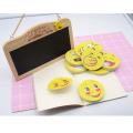 Emoji Sticky Notes, Cute Smile Face Self-Stick Removable Note Pads 80 Sheets Per Pads (1 Pack). 