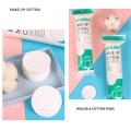 100Pcs/pack Make Up Cosmetic Cotton Pads Wipe Pads Nail Art Cleaning Pads Soft Daily Supplies Facial Cotton Makeup Remover Tool. 