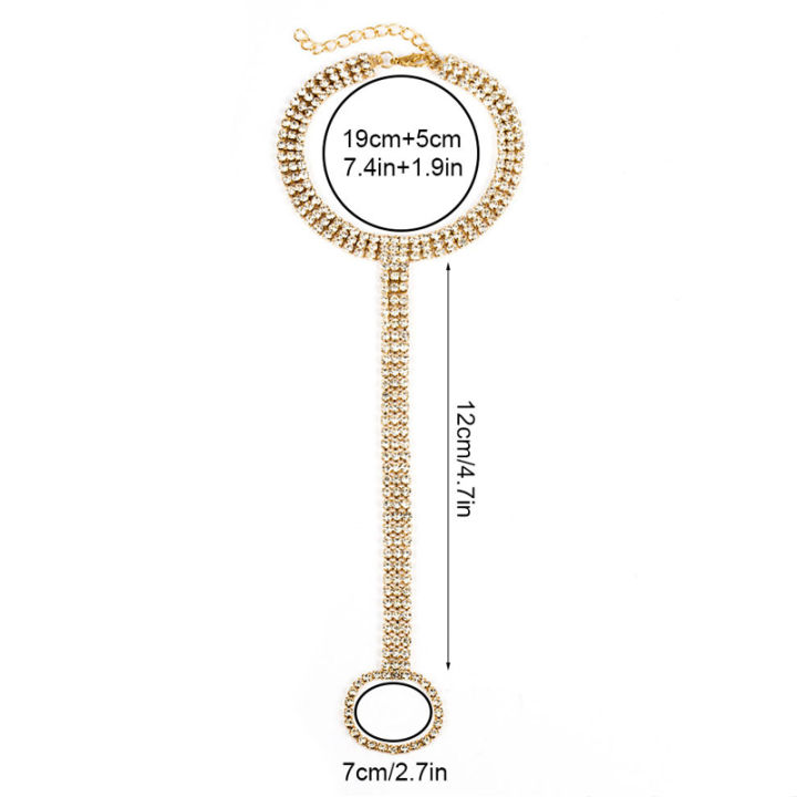 Rhinestone%20Ankle%20Bracelet%20Foot%20Jewelry%20Women%20Toe%20Rings%20Anklets%20for%20Girls%20Beach%20jewelry%20-%20Image%206