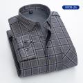 Cotton Long Sleeve Casual Check Shirt For Men.