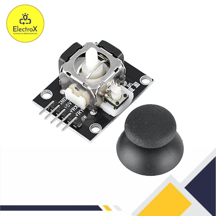 JOY-STICK%20Dual%20Axis%20XY%205%20Pin%205V%20Module%20PS2%20Joy-stick%20Control%20Lever%20Sensor%20-%20Image%204
