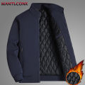 Plus Size 7XL 8XL Business Casual Men's Winter Jacket Thicken Padded Inner Warm Winter Jackets for Men Social Luxury Formal Coat.
