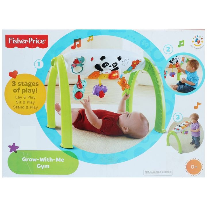 Fisher Price Play Gym Dancing Lights Lay Play Kick At The