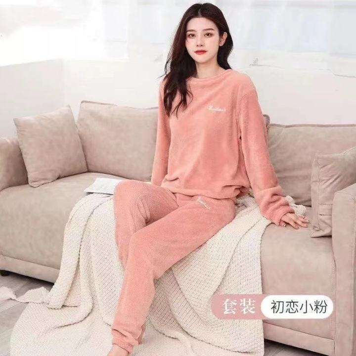 Autumn%20and%20winter%20coral%20velvet%20pajamas%20fairy%20warm%20warm%20suit%20pants%20new%20casual%20long%20sleeve%20loungewear%20thickened%20fashion%20women's%20winter%20-%20Image%206