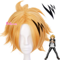 Ebingoo My Hero Academia Cosplay Wig Shinsou Hitoshi Ash Shoto Todoroki Denki Kaminari Cosplay Wig Heat Resistant Synthetic Wigs. 