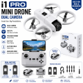 New Flh i1 Pro Drone with Dual Camera and Remote Control - High-Definition Video, 1080p HD, Obstacle Avoidance, 2700mAh Battery, New.