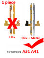 Samsung Galaxy A31 SM-A315/Galaxy A41 A415 A51 A71 4G Power Button Volume Button Flex Cable. 