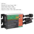 Solar Micro Inversor, Aluminum Alloy Solar Microinverter High Power Transmission Grid Tie for Household.