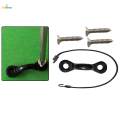 Kayak Deck Rigging Kit Tie Down Pad Eye with Screws Replacement for Canoes. 