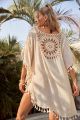 2022 Sunflower Bikini Cover Up Swimsuit Beach Dress Women 2021 Summer Bathing Suit Beachwear Shirt.