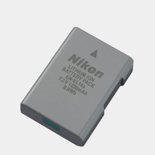 Nikon%2027126%20EN-EL%2014A%20Rechargeable%20Li-Ion%20Battery%20(Grey)%20-%20Image%202