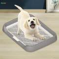 Dog Toilet Reusable Portable Litter Tray for Small Animals Puppy Rabbit gray. 