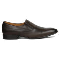 Apex Dark Brown Leather Moccasin for Men. 