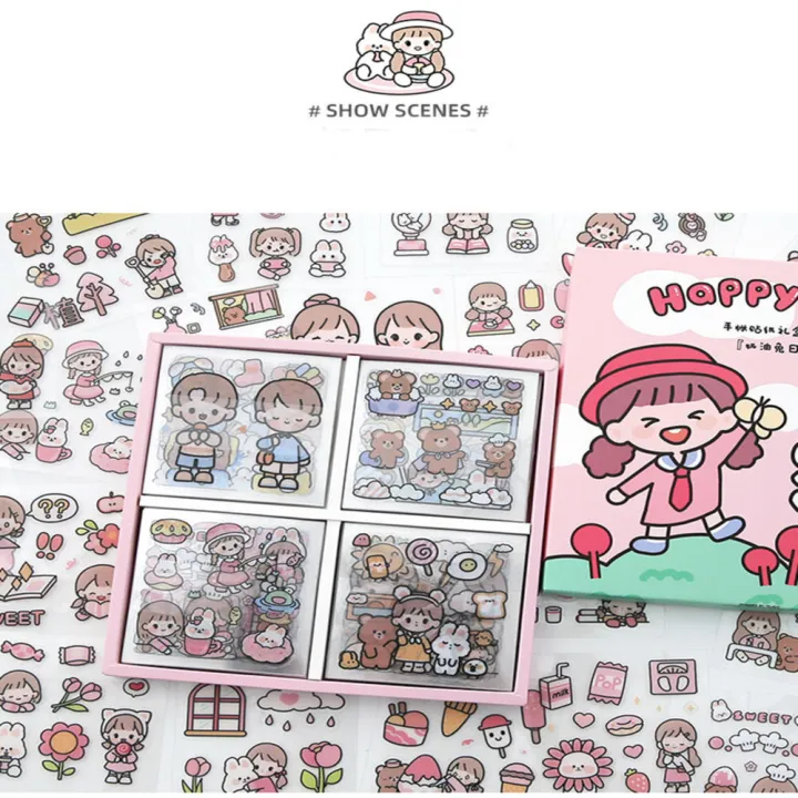 %E3%80%90Stylish%E3%80%91%20Notebook%20Sticker%20PET%20Material%20Decal%20Hand%20Account%20Sticker%20Gift%20Box%20PET%20Waterproof%20Sticker%20Sticker%20-%20Image%208