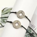 Charm Bracelet For Couple Friendship Compass Tai Chi Butterfly Pendant Rope Chain Bracelet Bangle For Women Men Lucky Jewelry. 