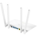 Cudy WR1200 AC1200 Dual Band Smart Wi-Fi Router - 5dBi High Gain Antennas - 867Mbps at 5GHz and 300Mbps at 2.4GHz - White. 