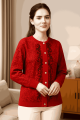 Women's Long Sleeve Cable Knit Sweater Open Front Cardigan Button Loose Outerwear Winter Dress Casual Solid Color Sweater. 