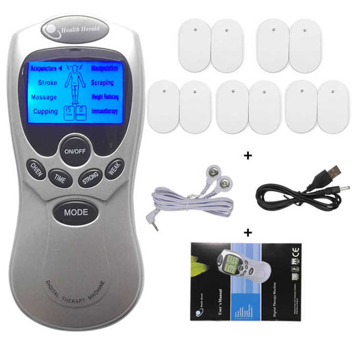 Health Herald Digital Pulse Therapy Machine 4pad | Daraz.com.bd