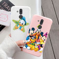 for Huawei Mate 20 Lite Phone Case Mickey Minnie Mouse Daisy Donald Duck Stitch Cute Funny Cartoon Silicone Soft TPU Back Cover. 