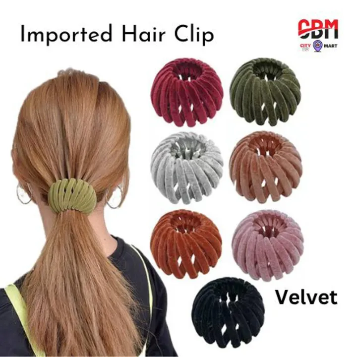 Velvet%20Bird%20Nest%20Hair%20Clips,%20Fashion%20Hair%20Clips%20Hair%20Bun%20Maker,%20Expandable%20Ponytail%20Holder%20for%20Women,%20Plant%20Velvet%20Hair%20Clips%20for%20Thick%20Hair,%20Hair%20Pin%20Hair%20Accessories%20for%20Women%20Girls%20-%20Image%202