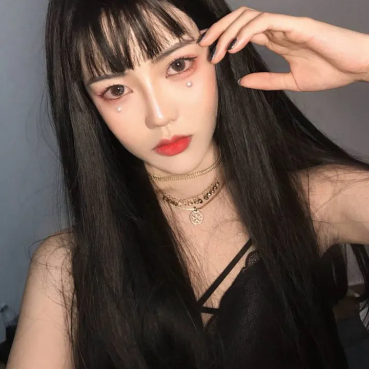 %E3%80%90DATA%20FROG%20Global%20MALL%E3%80%91%EF%BC%88NEW%EF%BC%89Wig%20female%20long%20straight%20hair%20cute%20air%20bangs%20black%20long%20hair%20fluffy%20hair%20set%20bangs%20medium%20long%20hair%20Woman%20wig%20-%20Image%205